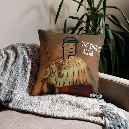 The King's Alpha Pillow